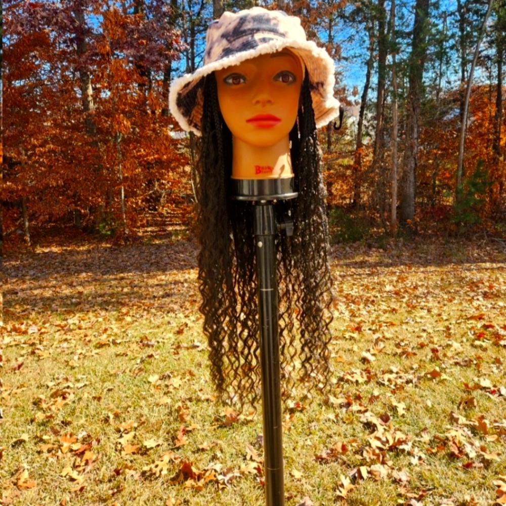 Boho Braided Halo Band